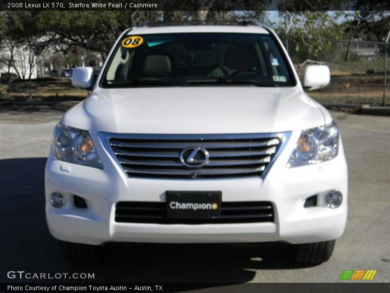 Starfire White Pearl / Cashmere 2008 Lexus LX 570