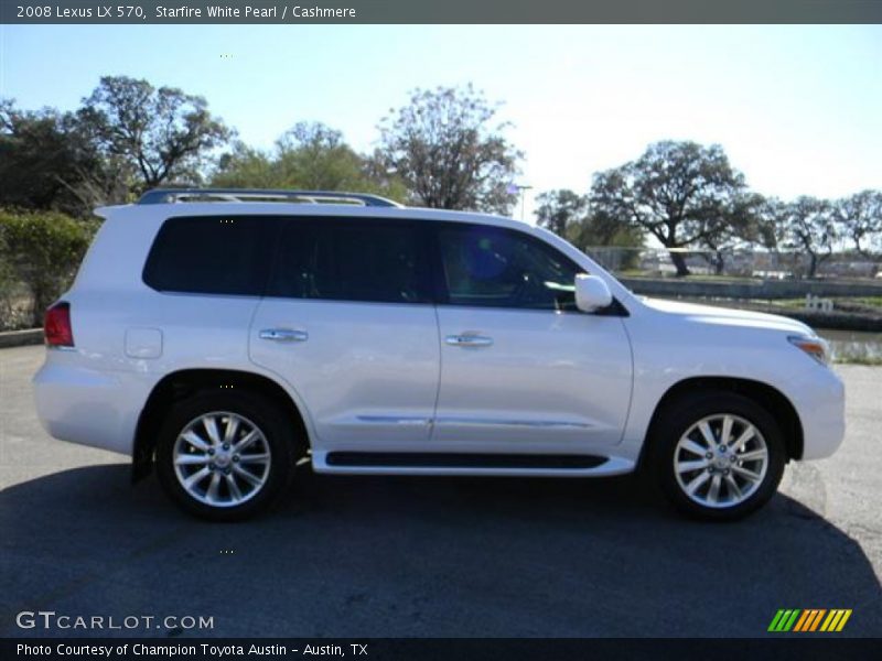 Starfire White Pearl / Cashmere 2008 Lexus LX 570