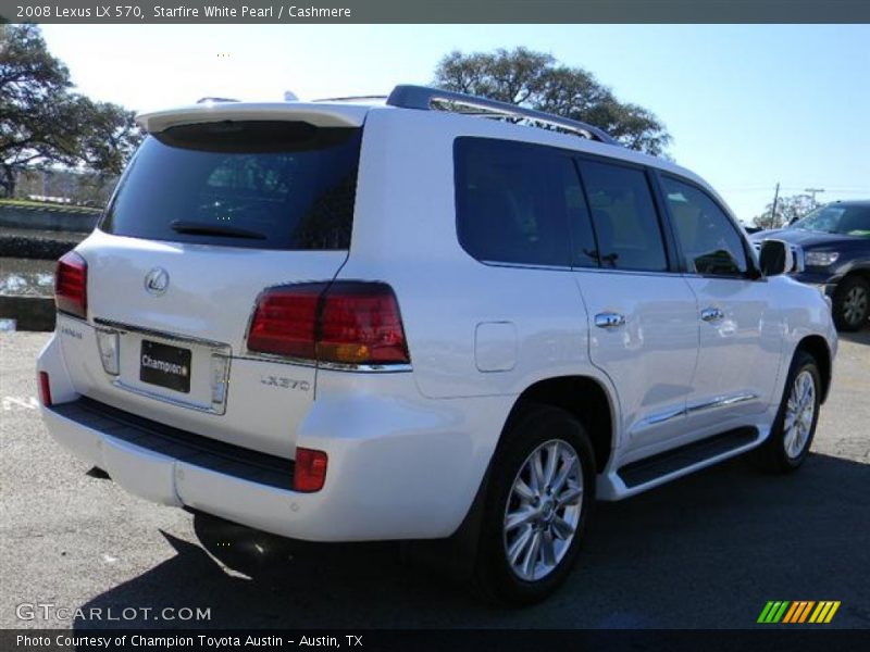 Starfire White Pearl / Cashmere 2008 Lexus LX 570