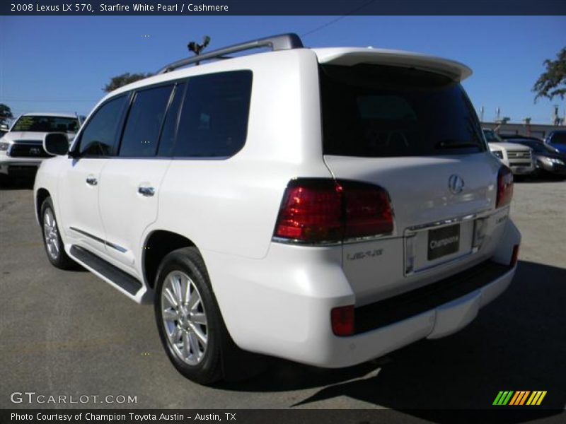 Starfire White Pearl / Cashmere 2008 Lexus LX 570