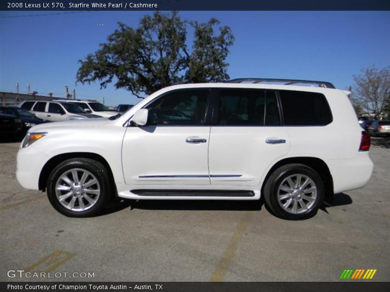 Starfire White Pearl / Cashmere 2008 Lexus LX 570