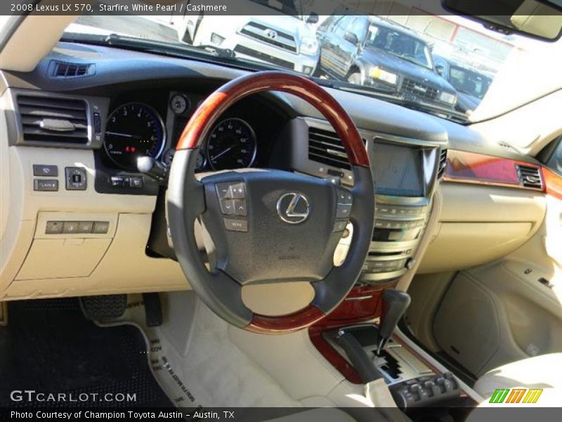 Starfire White Pearl / Cashmere 2008 Lexus LX 570