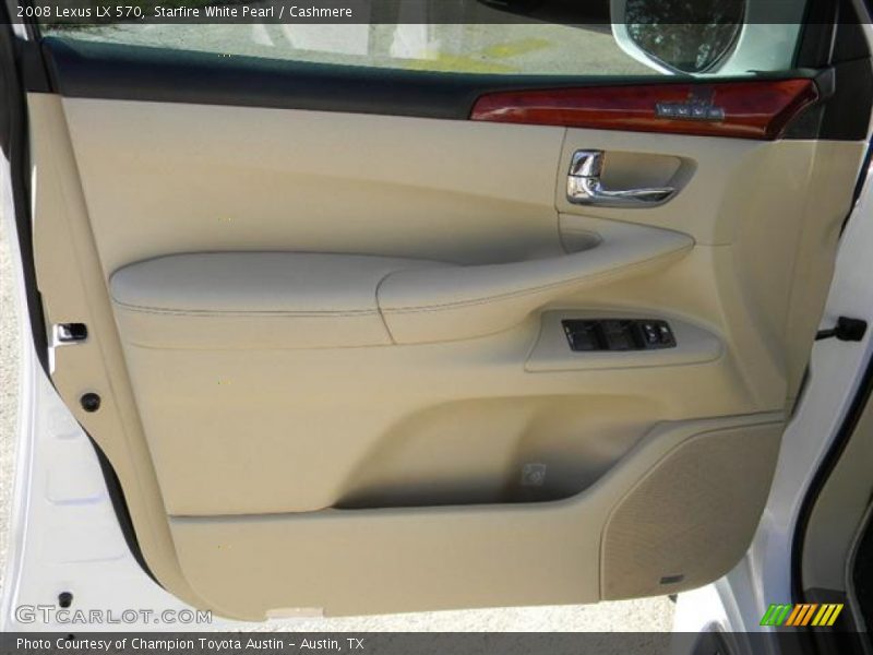 Starfire White Pearl / Cashmere 2008 Lexus LX 570