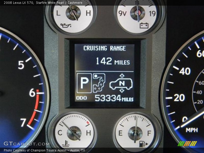 Starfire White Pearl / Cashmere 2008 Lexus LX 570