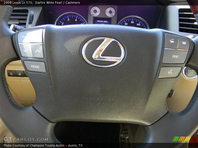 Starfire White Pearl / Cashmere 2008 Lexus LX 570