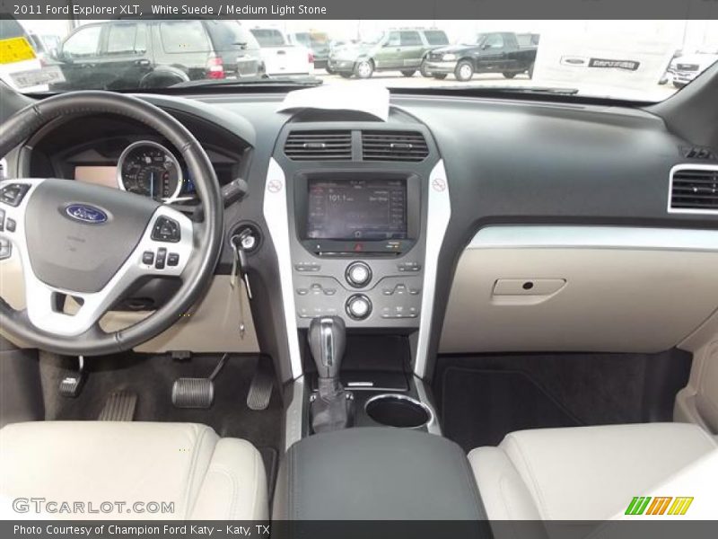 Dashboard of 2011 Explorer XLT