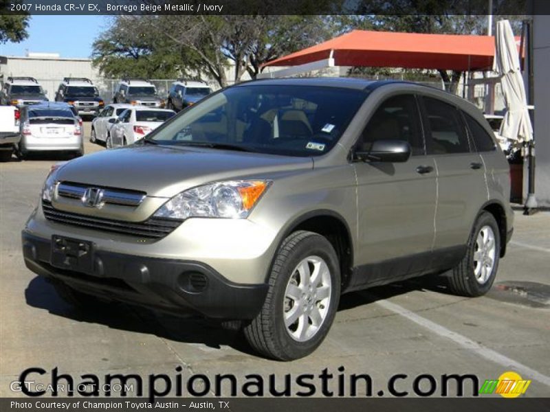 Borrego Beige Metallic / Ivory 2007 Honda CR-V EX