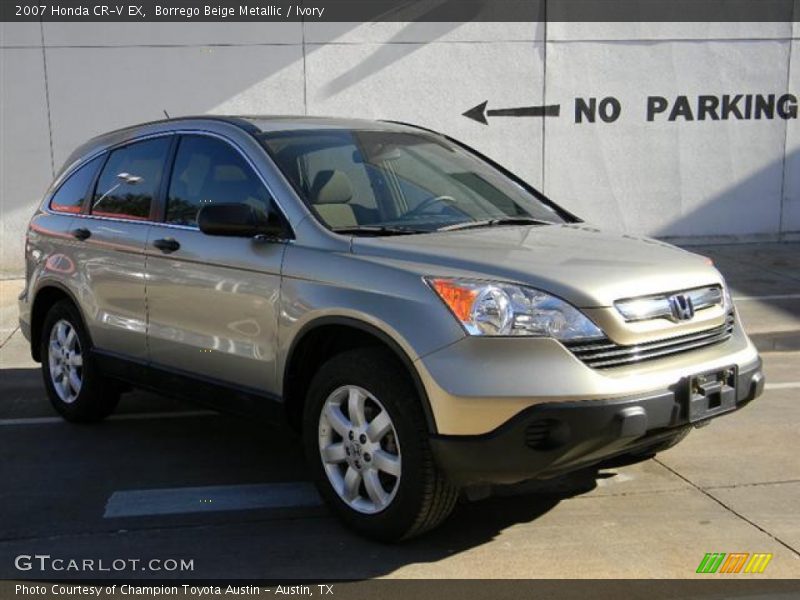Borrego Beige Metallic / Ivory 2007 Honda CR-V EX