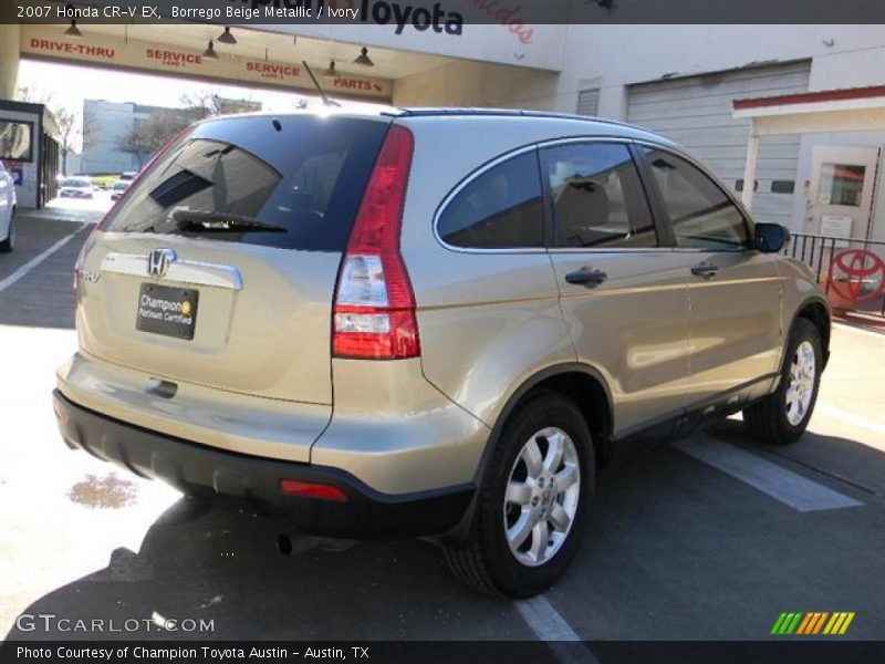Borrego Beige Metallic / Ivory 2007 Honda CR-V EX