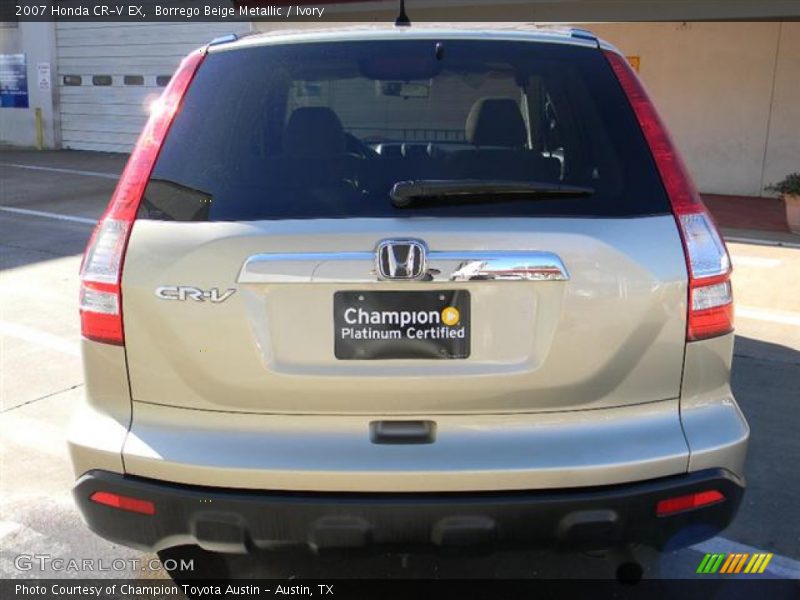 Borrego Beige Metallic / Ivory 2007 Honda CR-V EX