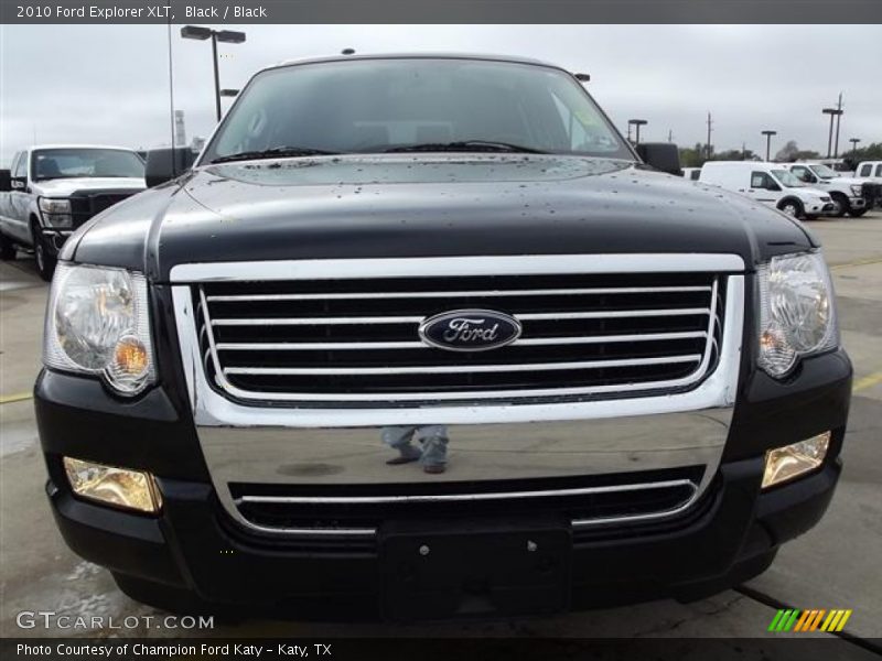 Black / Black 2010 Ford Explorer XLT