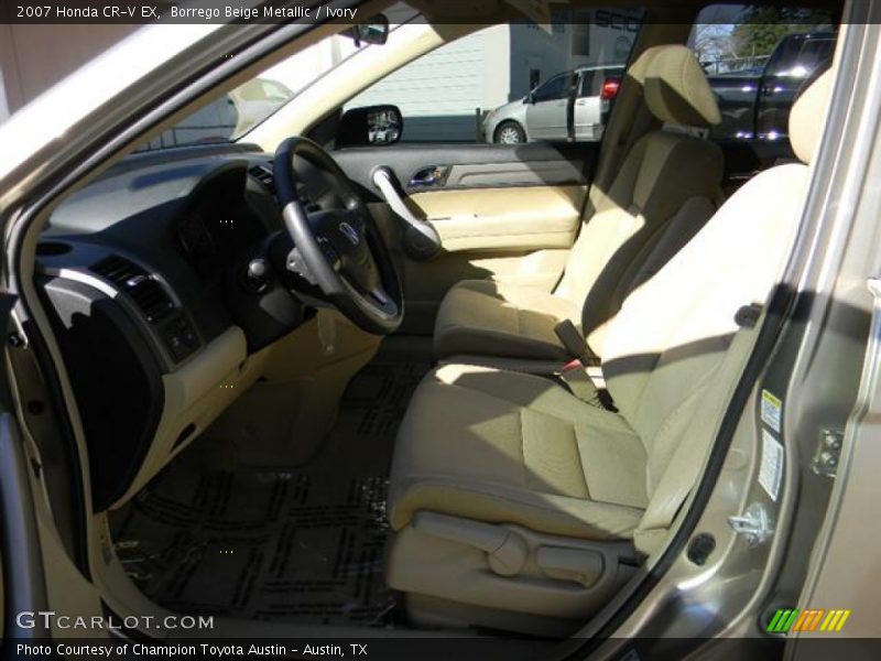 Borrego Beige Metallic / Ivory 2007 Honda CR-V EX