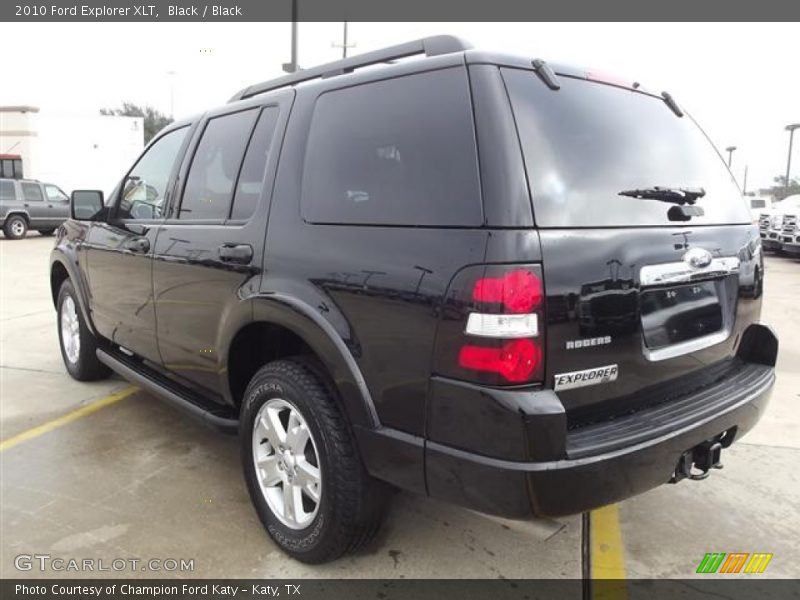 Black / Black 2010 Ford Explorer XLT