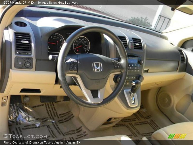 Borrego Beige Metallic / Ivory 2007 Honda CR-V EX