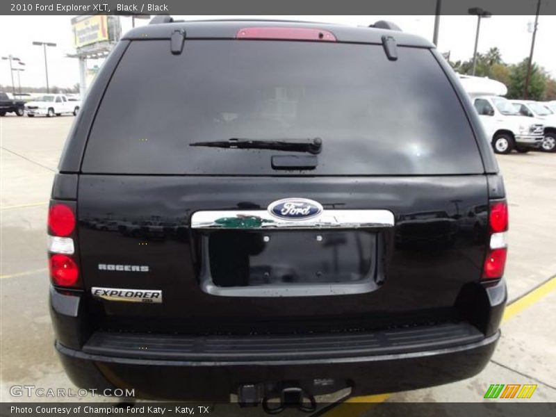 Black / Black 2010 Ford Explorer XLT