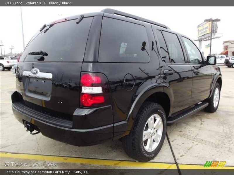 Black / Black 2010 Ford Explorer XLT