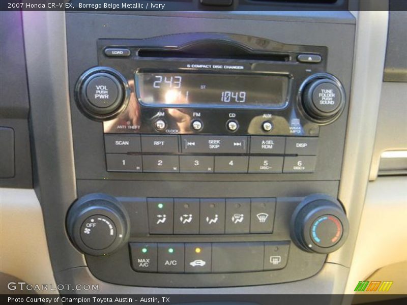 Borrego Beige Metallic / Ivory 2007 Honda CR-V EX