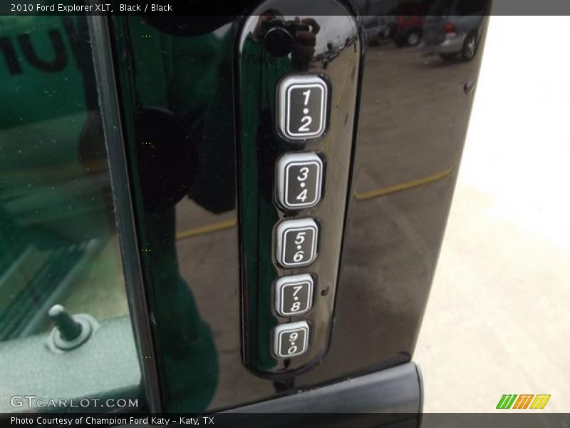 Black / Black 2010 Ford Explorer XLT