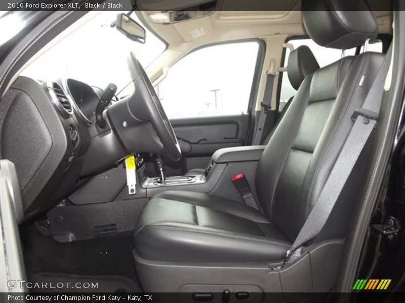Black / Black 2010 Ford Explorer XLT
