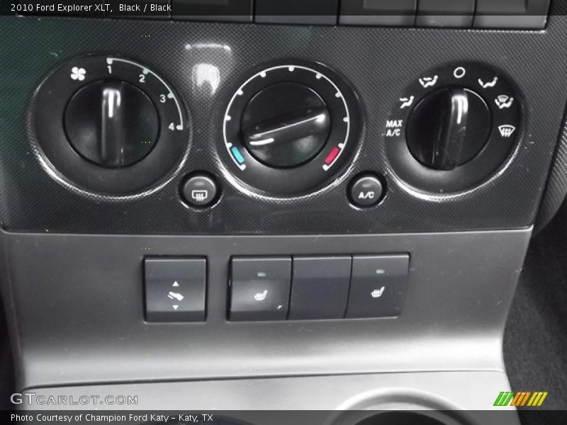 Black / Black 2010 Ford Explorer XLT