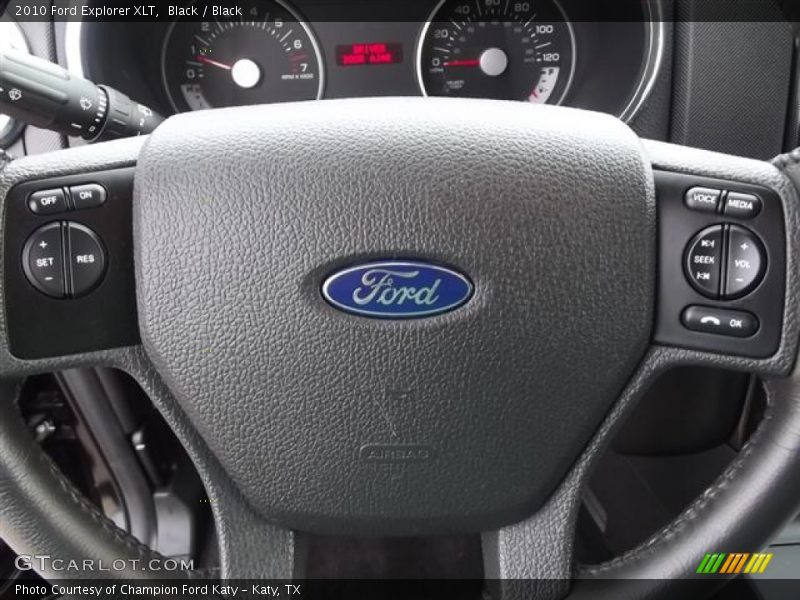 Black / Black 2010 Ford Explorer XLT