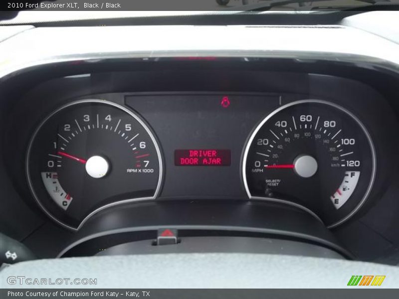 Black / Black 2010 Ford Explorer XLT