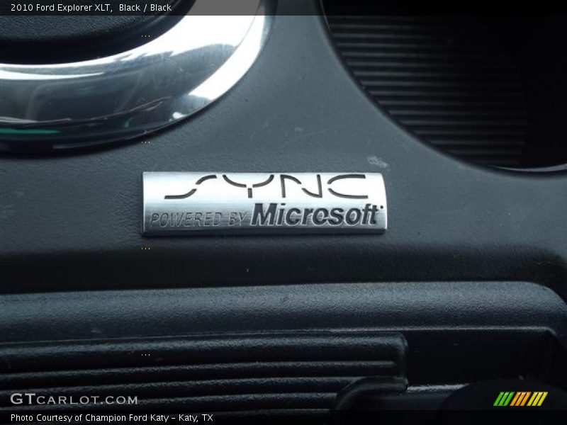 Black / Black 2010 Ford Explorer XLT