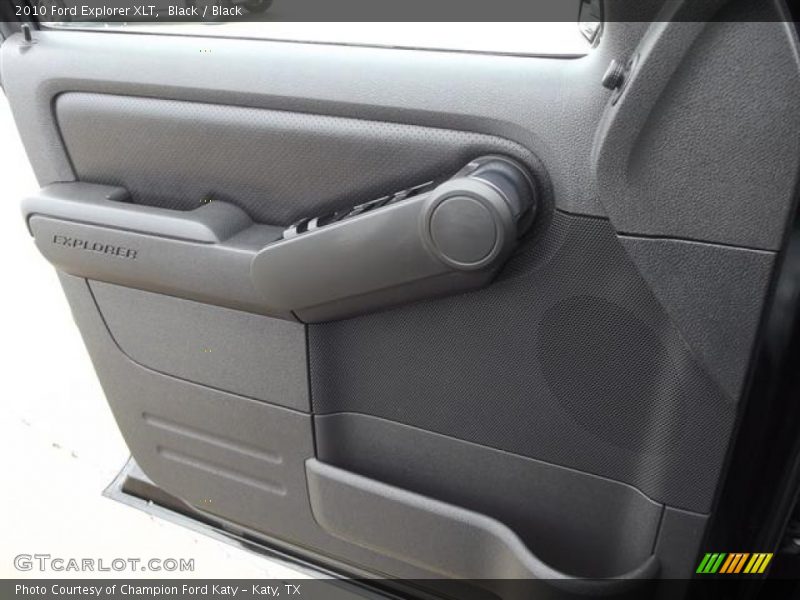 Black / Black 2010 Ford Explorer XLT