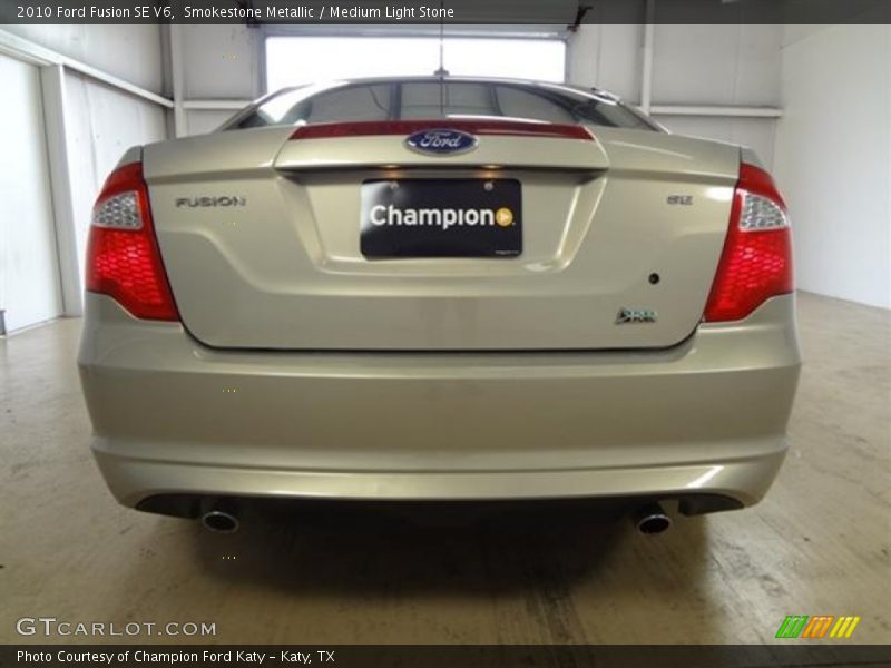 Smokestone Metallic / Medium Light Stone 2010 Ford Fusion SE V6