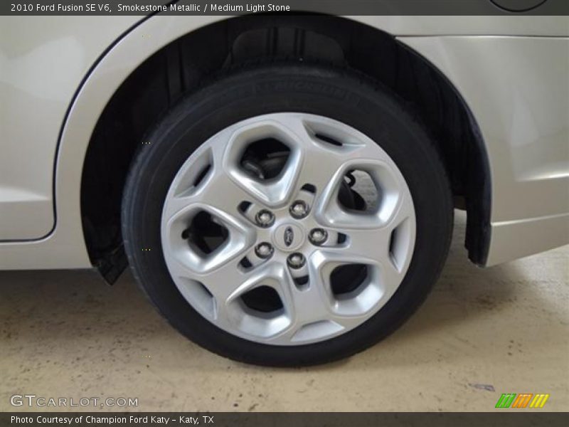 Smokestone Metallic / Medium Light Stone 2010 Ford Fusion SE V6