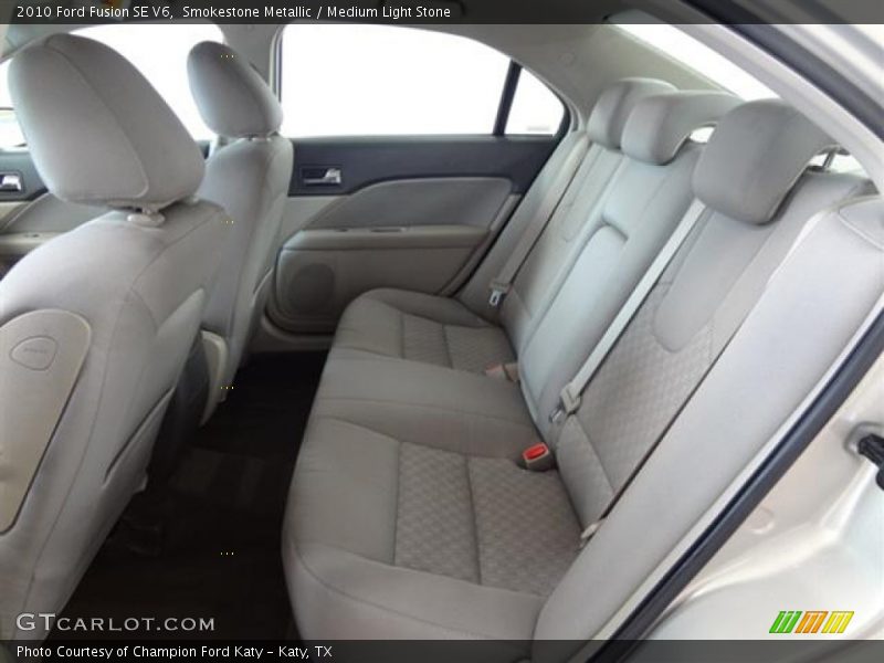 Smokestone Metallic / Medium Light Stone 2010 Ford Fusion SE V6
