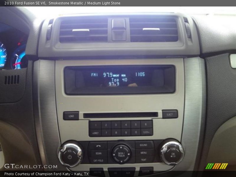Smokestone Metallic / Medium Light Stone 2010 Ford Fusion SE V6