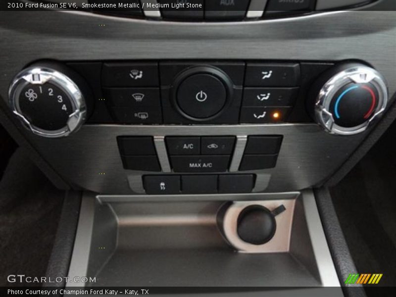 Smokestone Metallic / Medium Light Stone 2010 Ford Fusion SE V6