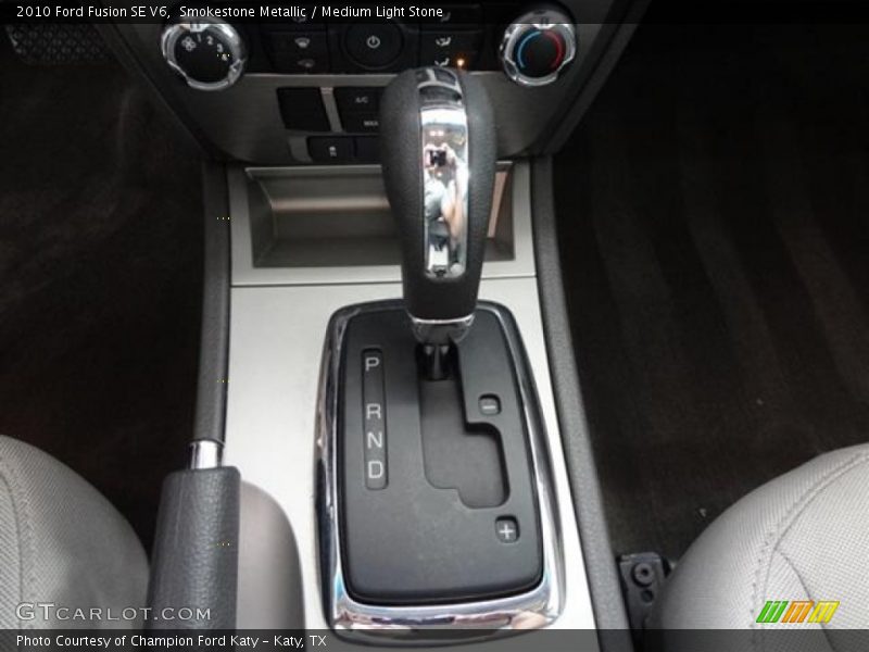 Smokestone Metallic / Medium Light Stone 2010 Ford Fusion SE V6