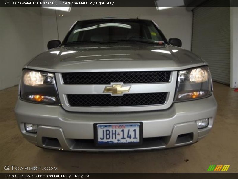 Silverstone Metallic / Light Gray 2008 Chevrolet TrailBlazer LT