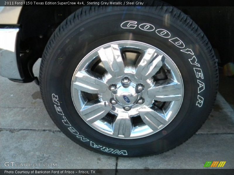 Sterling Grey Metallic / Steel Gray 2011 Ford F150 Texas Edition SuperCrew 4x4
