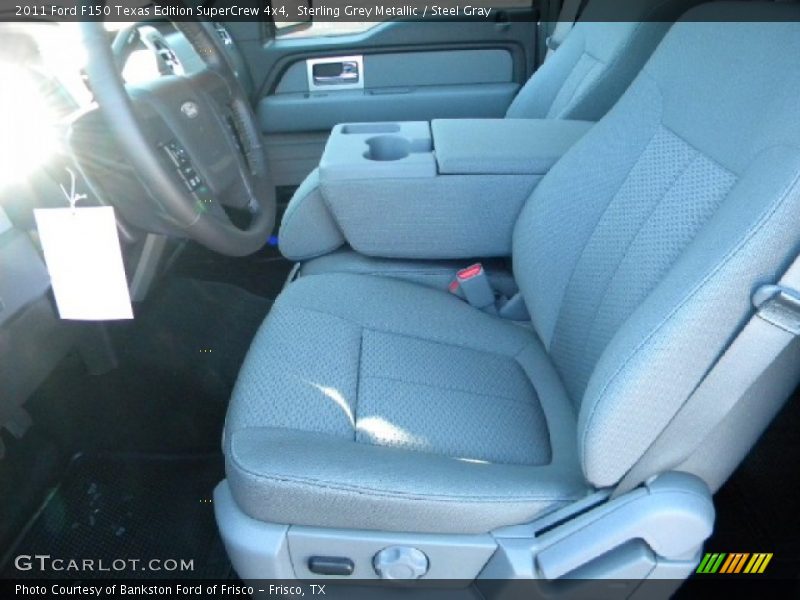 Sterling Grey Metallic / Steel Gray 2011 Ford F150 Texas Edition SuperCrew 4x4