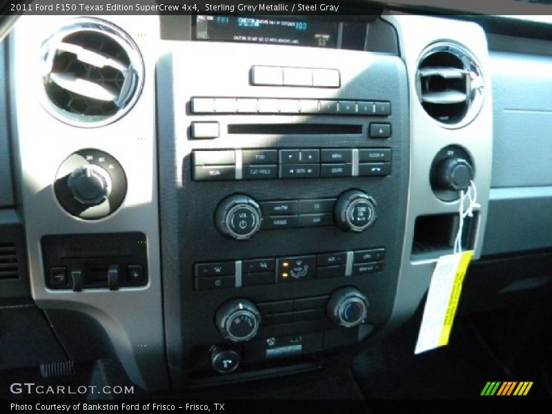 Sterling Grey Metallic / Steel Gray 2011 Ford F150 Texas Edition SuperCrew 4x4