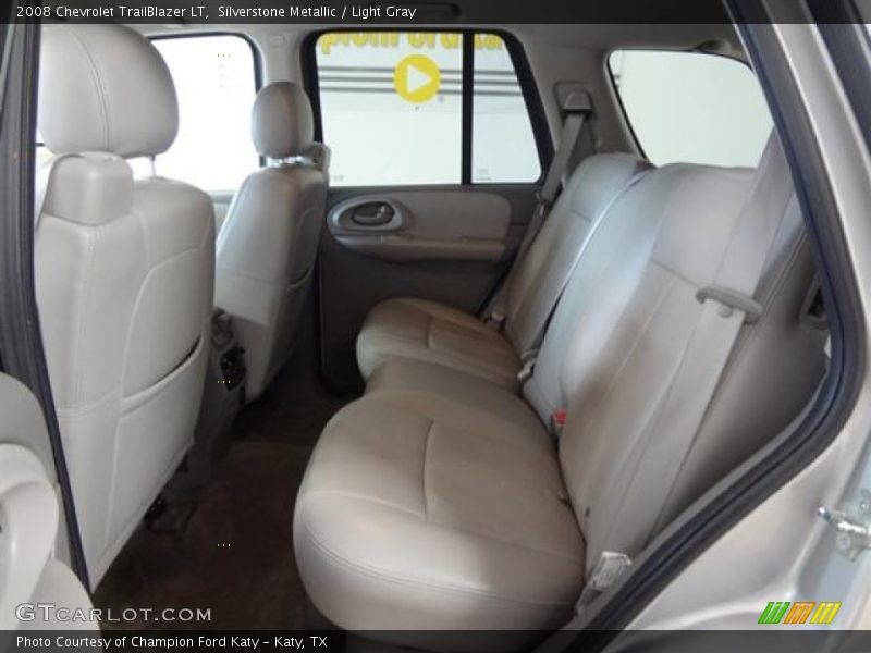 Silverstone Metallic / Light Gray 2008 Chevrolet TrailBlazer LT