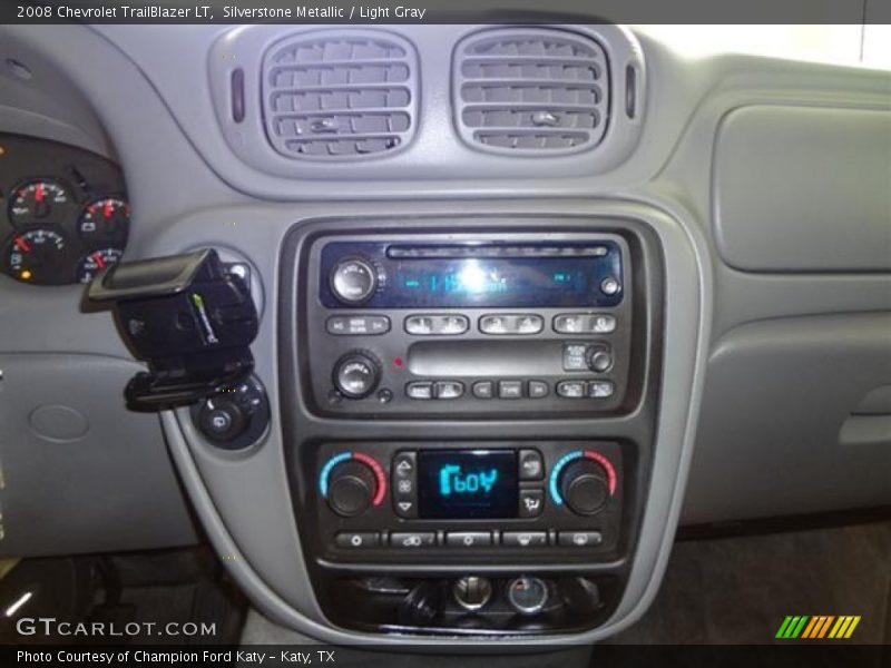 Silverstone Metallic / Light Gray 2008 Chevrolet TrailBlazer LT