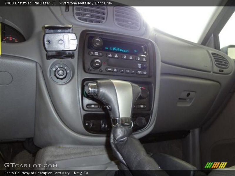 Silverstone Metallic / Light Gray 2008 Chevrolet TrailBlazer LT