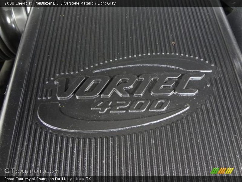 Silverstone Metallic / Light Gray 2008 Chevrolet TrailBlazer LT