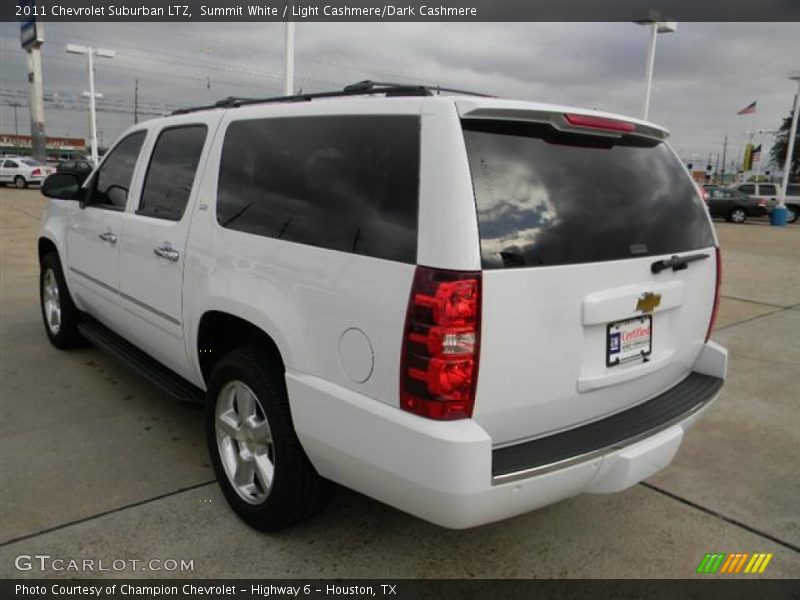 Summit White / Light Cashmere/Dark Cashmere 2011 Chevrolet Suburban LTZ