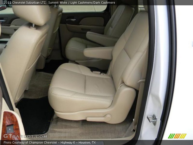 Summit White / Light Cashmere/Dark Cashmere 2011 Chevrolet Suburban LTZ
