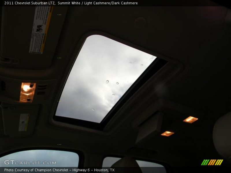 Summit White / Light Cashmere/Dark Cashmere 2011 Chevrolet Suburban LTZ