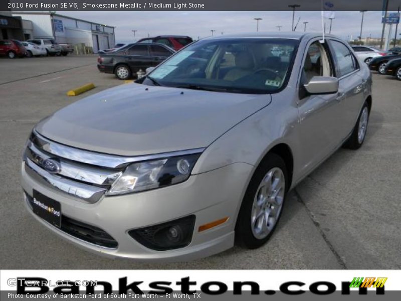 Smokestone Metallic / Medium Light Stone 2010 Ford Fusion SE V6