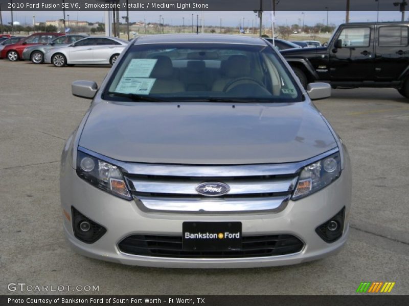 Smokestone Metallic / Medium Light Stone 2010 Ford Fusion SE V6