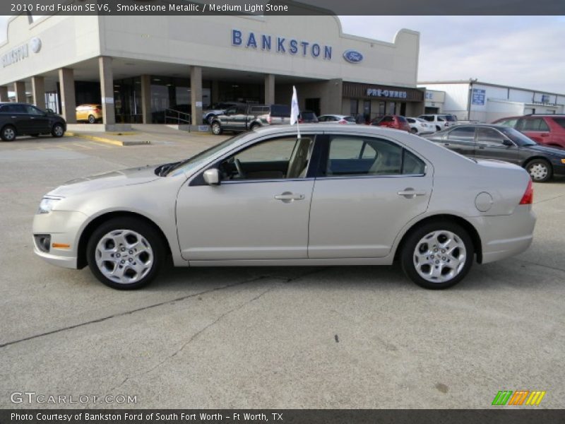 Smokestone Metallic / Medium Light Stone 2010 Ford Fusion SE V6