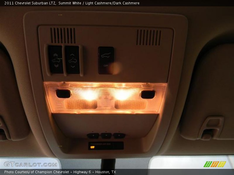 Summit White / Light Cashmere/Dark Cashmere 2011 Chevrolet Suburban LTZ