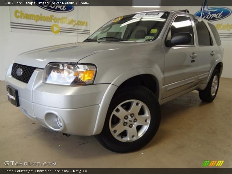 Silver Metallic / Ebony 2007 Ford Escape Limited